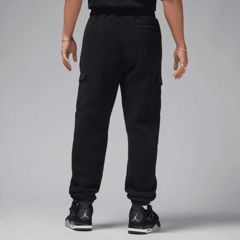 Men's Air Jordan Flight Sherpa Pants Black - FV7450-010 AIR Jordan