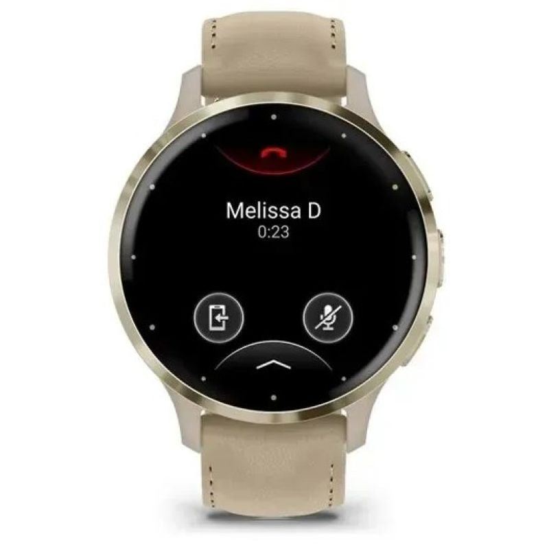Garmin 010-02785-55 Smartwatch / Sports Watch 3.05 cm (1.2") AMOLED 41 mm Digital 390 x 390 px Touchscreen Gold Wi-Fi GPS Akcesoria sportowe i turystyczne/Zegarki sportowe Your Sports Performance