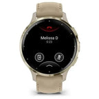 Garmin 010-02785-55 Smartwatch / Sports Watch 3.05 cm (1.2") AMOLED 41 mm Digital 390 x 390 px Touchscreen Gold Wi-Fi GPS Akcesoria sportowe i turystyczne/Zegarki sportowe Your Sports Performance