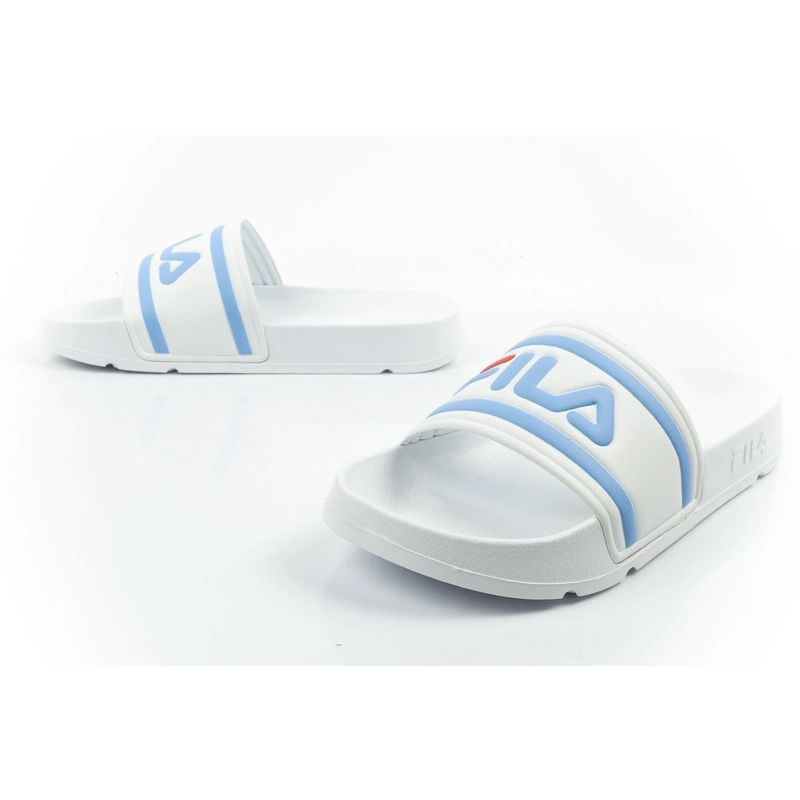 Fila women's sports flip-flops Morro comfortable white slippers for the pool Fila
