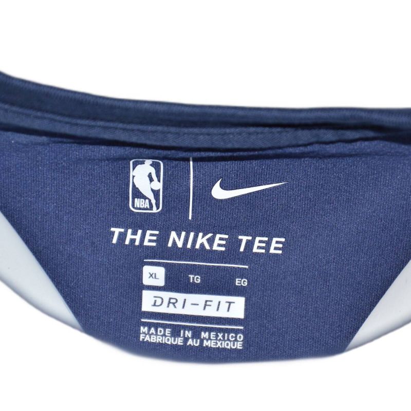 Nike Dallas Mavericks Essential Dry T-shirt Chrome Logo College Navy - CZ7252-419 Nike