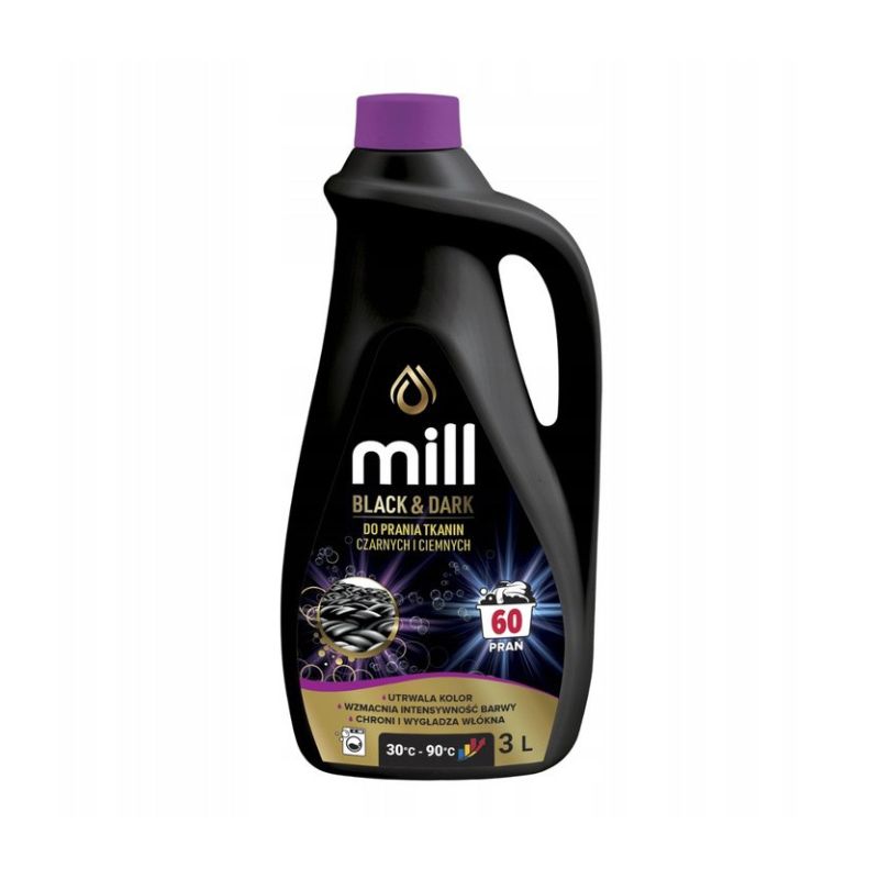 MILL Washing Gel for BLACK and DARK fabrics 3L, 60 washes Chemia/Płyny do prania Your Sports Performance