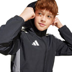 adidas Tiro 25 Competition All Weather Kids Jacket Black IW0448 Clothing Your Sports Performance