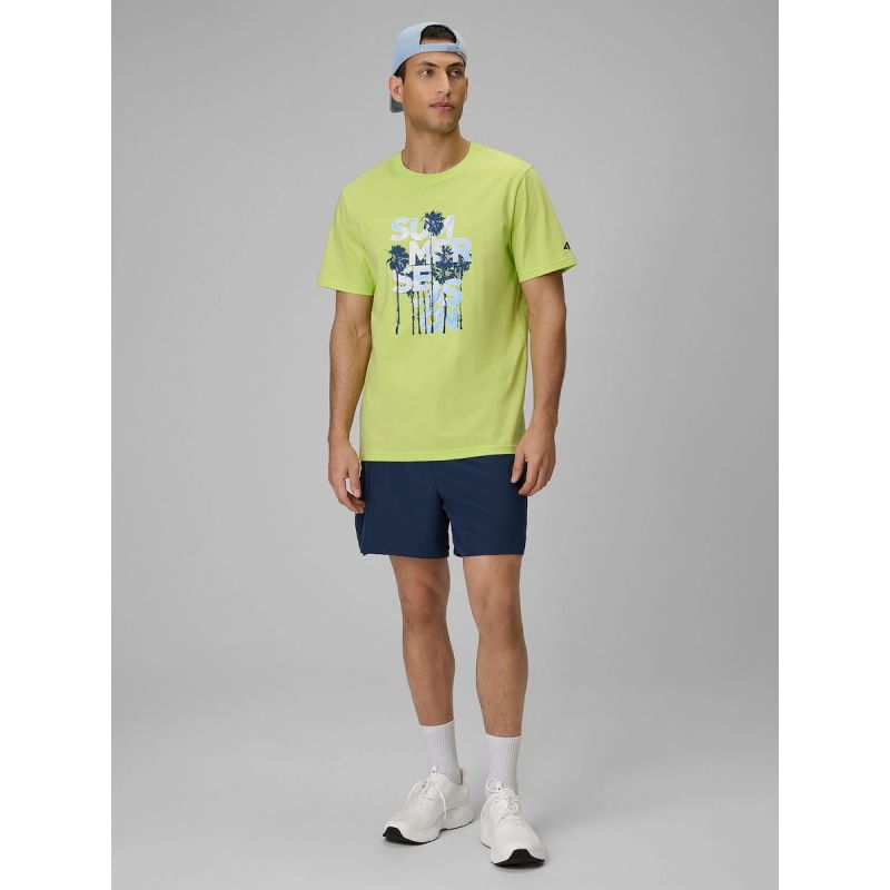 Men's oversized printed T-shirt 4F 4FWSS26TTSHM2784-42S 4f