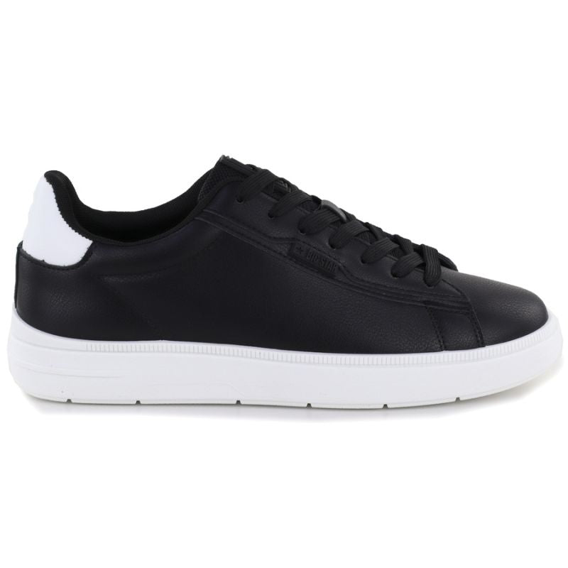 Men's sports shoes, eco-leather, black, Big Star TT174332 To be categorized Your Sports Performance
