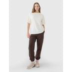 Women's oversize plain T-shirt 4F 4FRSS25TTSHF2694-11S *Kategoria tymczasowa Your Sports Performance