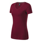 Malfini Action V-neck T-shirt W MLI-70186 garnet Clothing/Lifestyle/T-shirts/Malfini Malfini