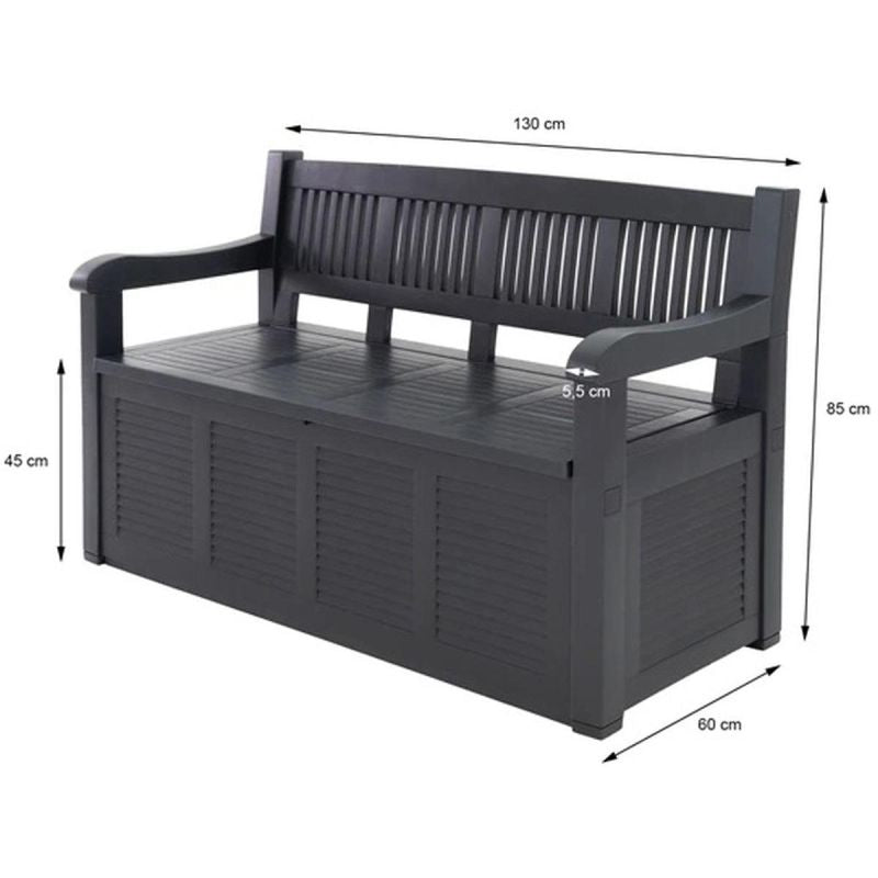 GARDEN BENCH 2IN1 130x60x85CM Home and Garden/Garden Your Sports Performance