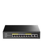 Switch CUDY GS1010PE 8-Port Gigabit PoE+ 120W 2xGbE Uplink Komunikacja i łączność/Switch-e Your Sports Performance