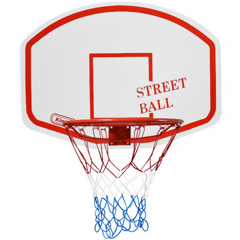 Kimet Street Ball basketball backboard + white and red hoop Accessories/Sports facilities equipment Your Sports Performance
