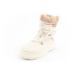 Lee Cooper women's winter hiking shoes, insulated, beige and cream Lee Cooper