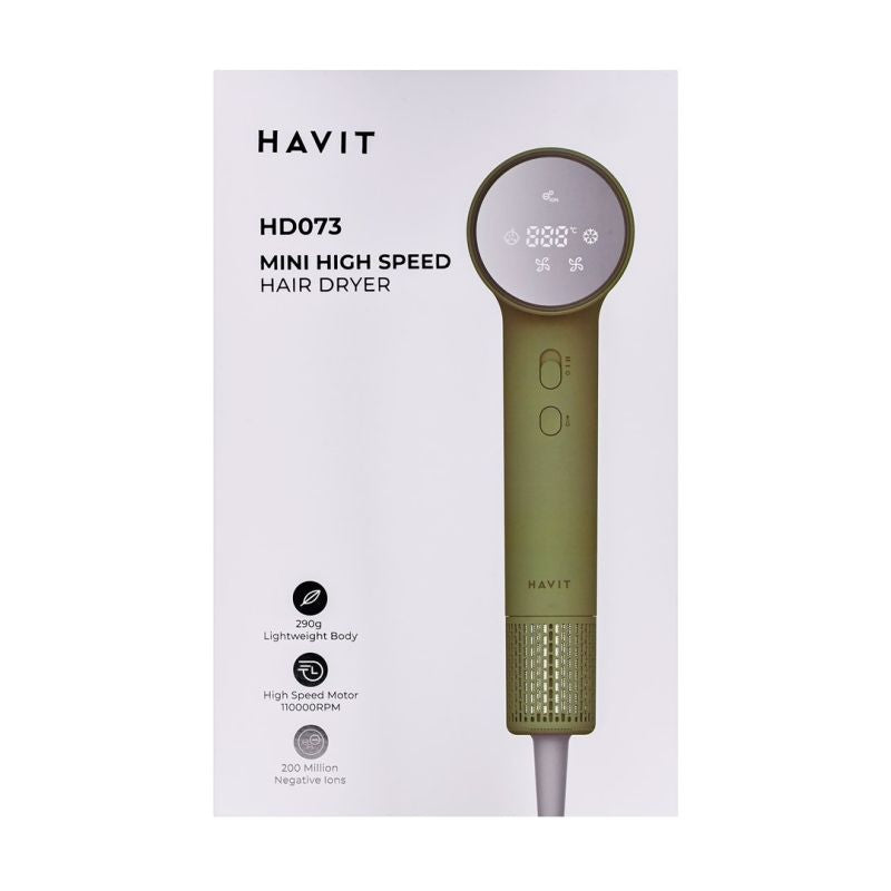 Havit HD073-EU Hair Dryer (Green) AGD - Produkty/Suszarki do włosów Your Sports Performance