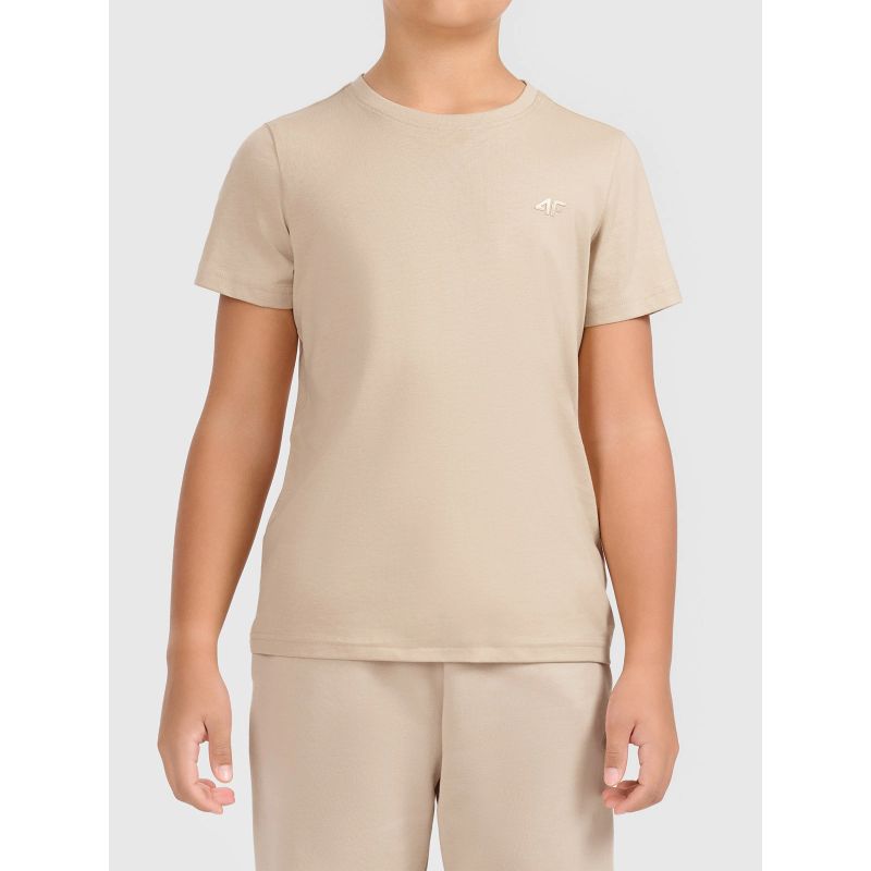 Girls' cotton T-shirt 4F 4FJWAW26TTSHF3528-83S