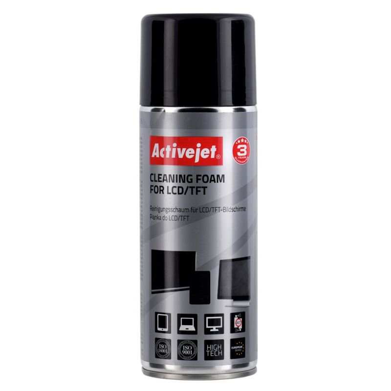 Activejet AOC-105 Screen cleaning foam (400 ml). In preparation Your Sports Performance
