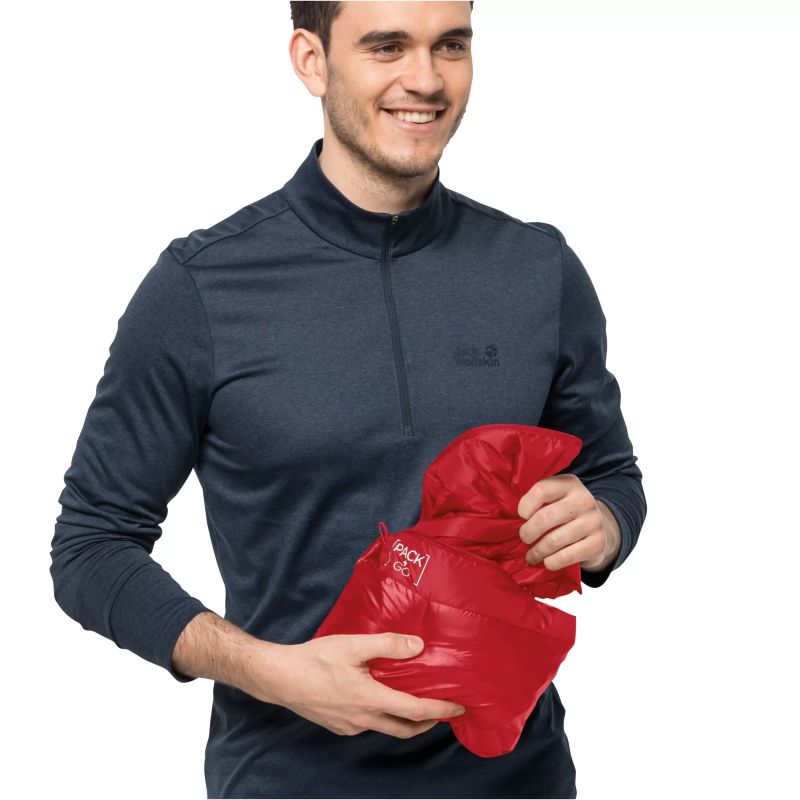 Jack Wolfskin Pack &amp; Go Down Vest M 1207011_2206 Clothing/Outdoor/Jack Wolfskin Your Sports Performance