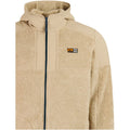Men’s beige PROTEST PRTArnold outdoor full-zip hoodie