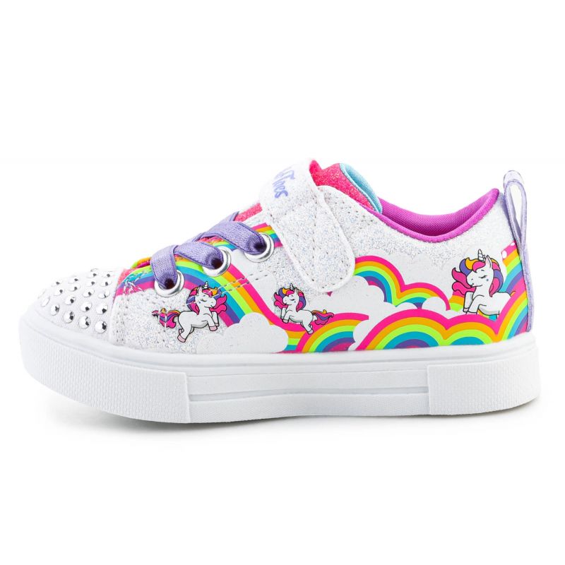 Skechers S-Lights Girls Twinkle Sparks Jumpin Clouds Jr 314809N-WMLT shoes Footwear/Lifestyle/Skechers Skechers