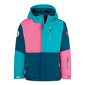 Trollkids Kids Hallingdal Jacket Outdoor Multicolor Hooded Winter Jacket (226-123) Trollkids