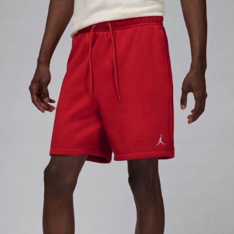 Men's Air Jordan Essentials Fleece Shorts Gym Red - FJ7782-687