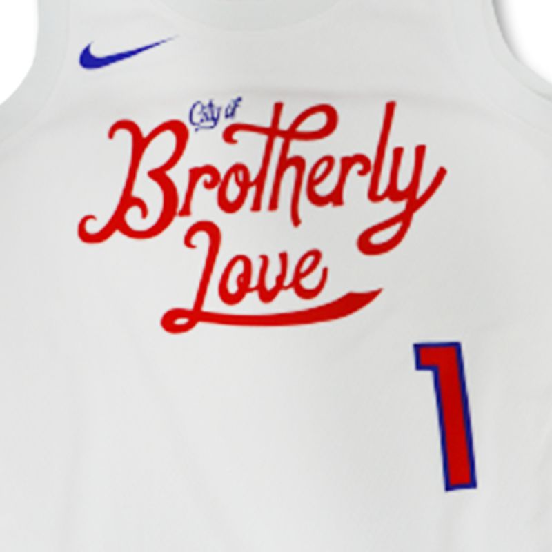 Nike Philadelphia 76ers Swingman Jersey City Edition 22 James Harden T-shirt - DO9606-107 Nike