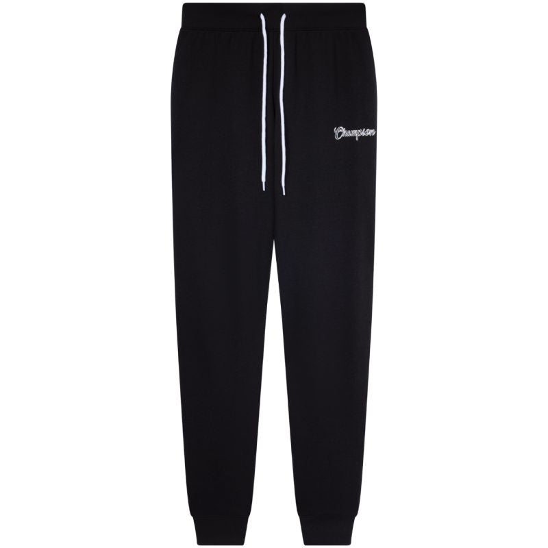 Champion Rib Cuff Pants Women's Black 118256 KK001 In preparation Your Sports Performance