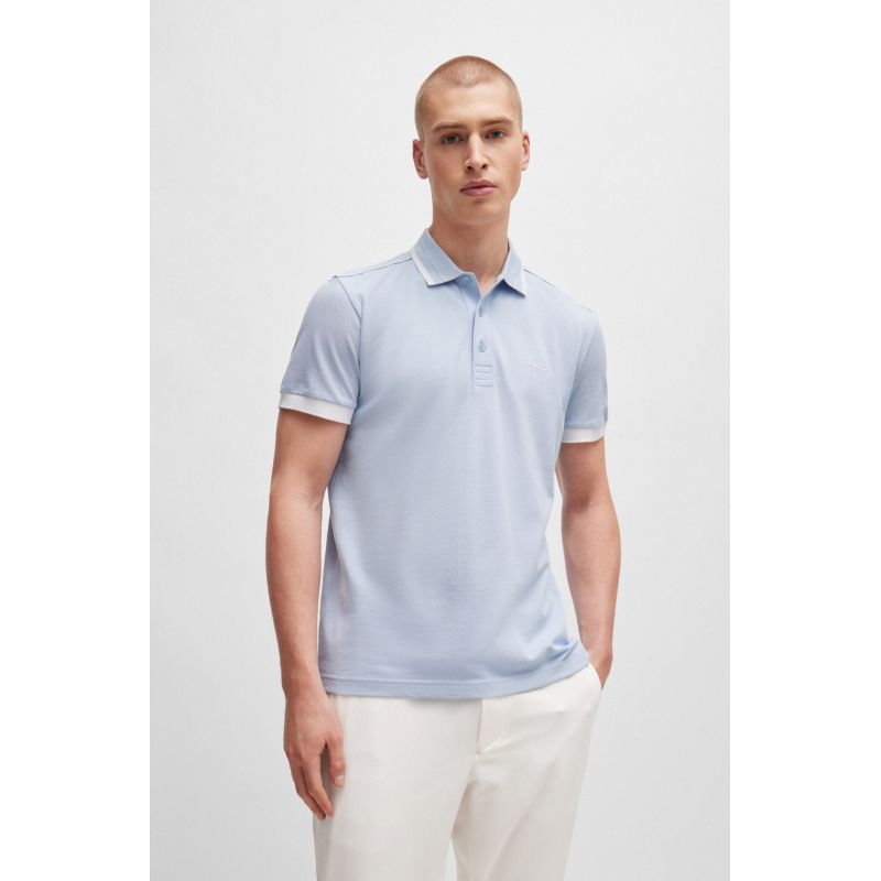 BOSS Paddy 1 Bright Purple Regular Fit Men's Polo Shirt (50512995-527) Boss