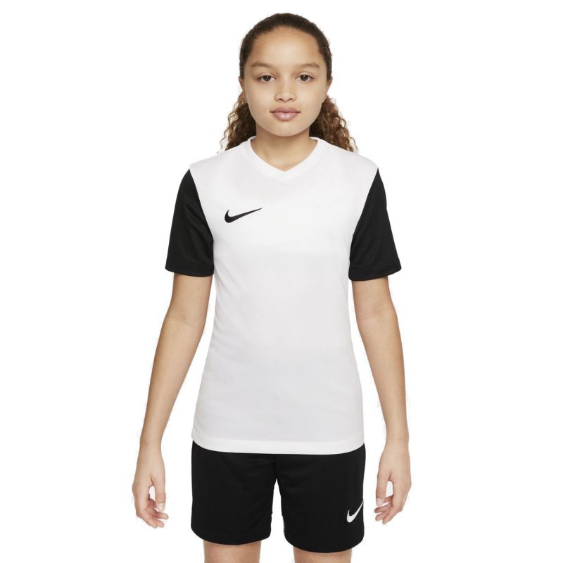Nike Dri-Fit Tiempo Premier 2 Jr DH8389-100 T-shirt Clothing/Football Nike