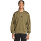 Men's adidas Essentials Feelcozy Fleece Sweatshirt Olive KD5149 In preparation Adidas