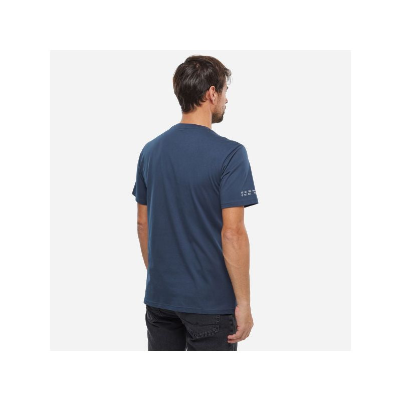 MILLET Men's T-Shirt Cdg Chamonix Logo Ts Ss M Navy Blue