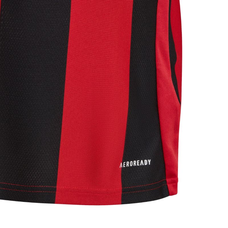 adidas Striped 24 Kids T-Shirt Red and Black IW2131 In preparation Your Sports Performance