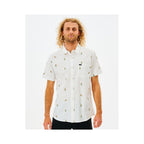 RIP CURL Hula Breach S/S Shirt white