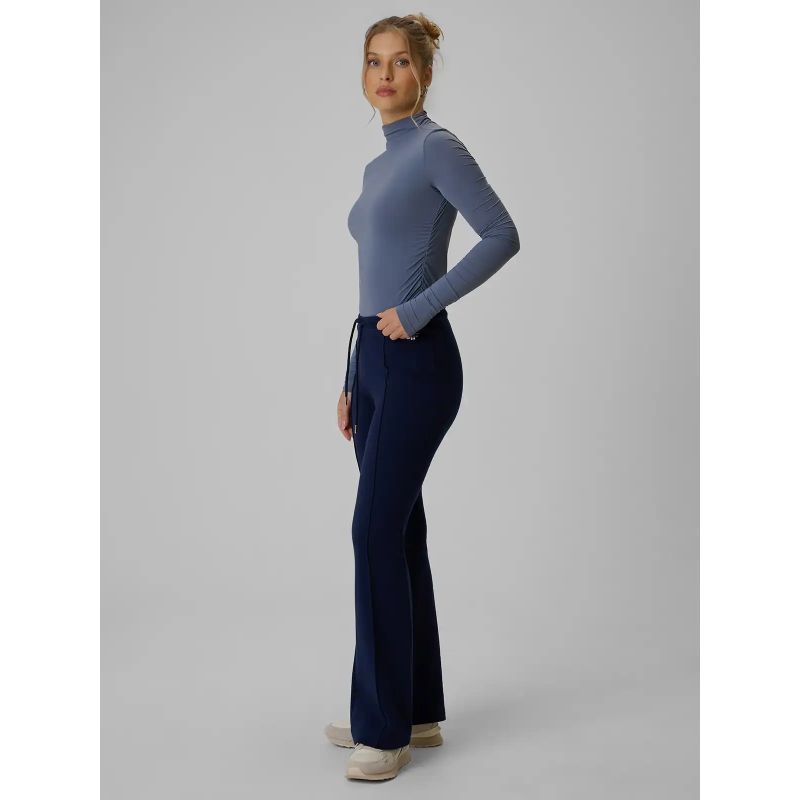 Women's 4F flared leg sweatpants 4FWAW26TTROF1747-31S