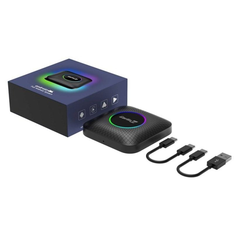 CARLINKIT TBOX Ambient Adapter 8GB+128GB Android 13- 8G/128G Carplay I Android Auto black Kable i adaptery/Adaptery, przejściówki Your Sports Performance