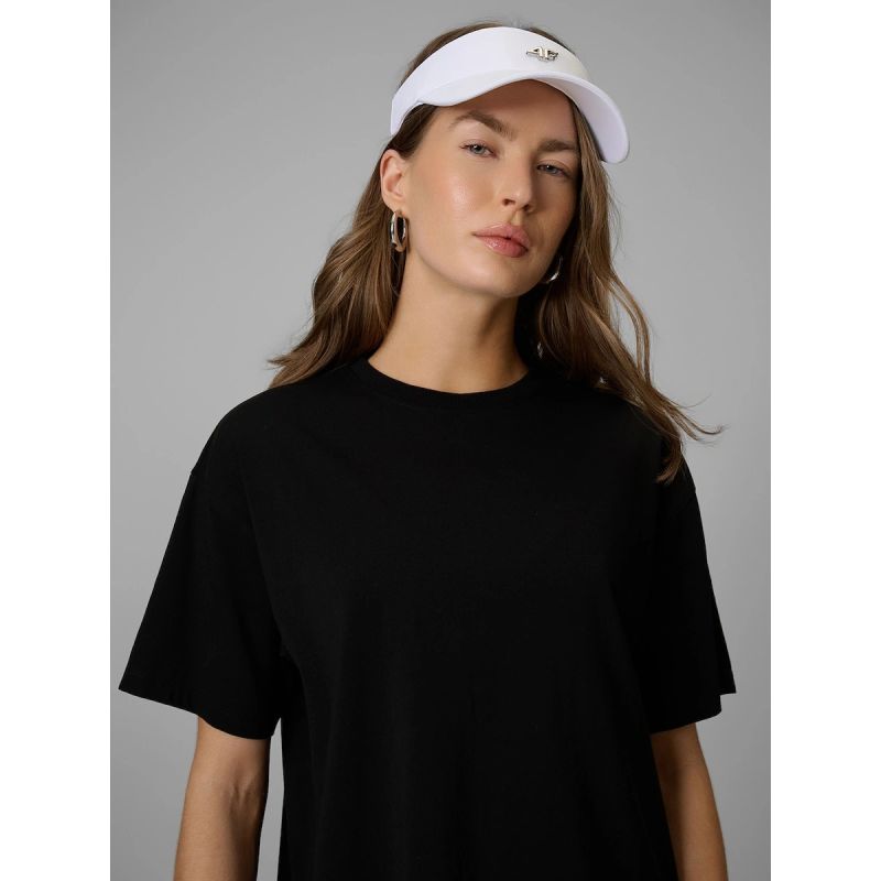 Women's loose plain T-shirt 4F 4FRAW25TTSHF3624-20S 4f