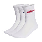 adidas Linear Crew Cushioned Socks 3 Pairs white KD1716