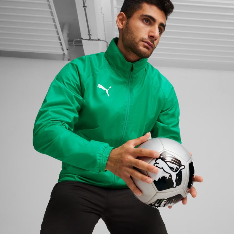 Puma Team Goal All Weather Men's Jacket Green 659038 05 Puma