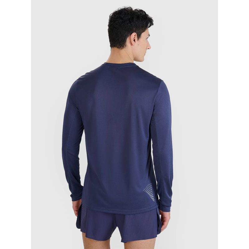 Men's quick-drying running longsleeve 4F 4FWSS25TFLOM326-22S
