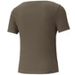 T-shirt Puma Her Ribbed Slim Tee Grape Leaf W 531917 44 Clothing/Training Puma