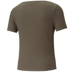 T-shirt Puma Her Ribbed Slim Tee Grape Leaf W 531917 44 Clothing/Training Puma