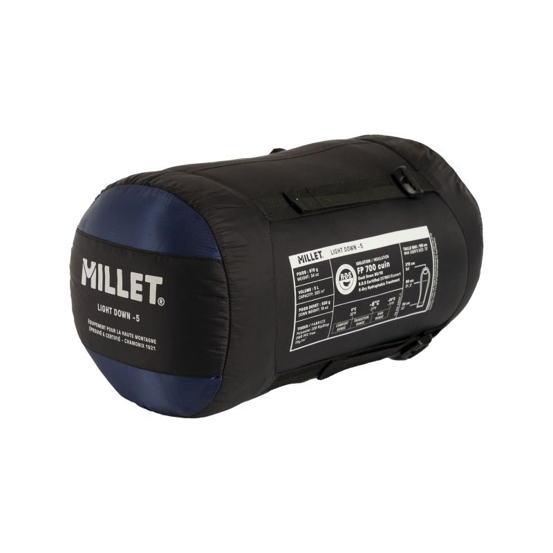 MILLET Light Down Sleeping Bag -5° Navy Blue