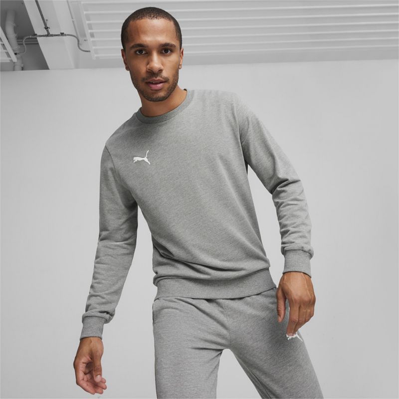 Puma Team Goal Casuals Crew Neck Sweat M 658592 33 Clothing/Lifestyle Puma