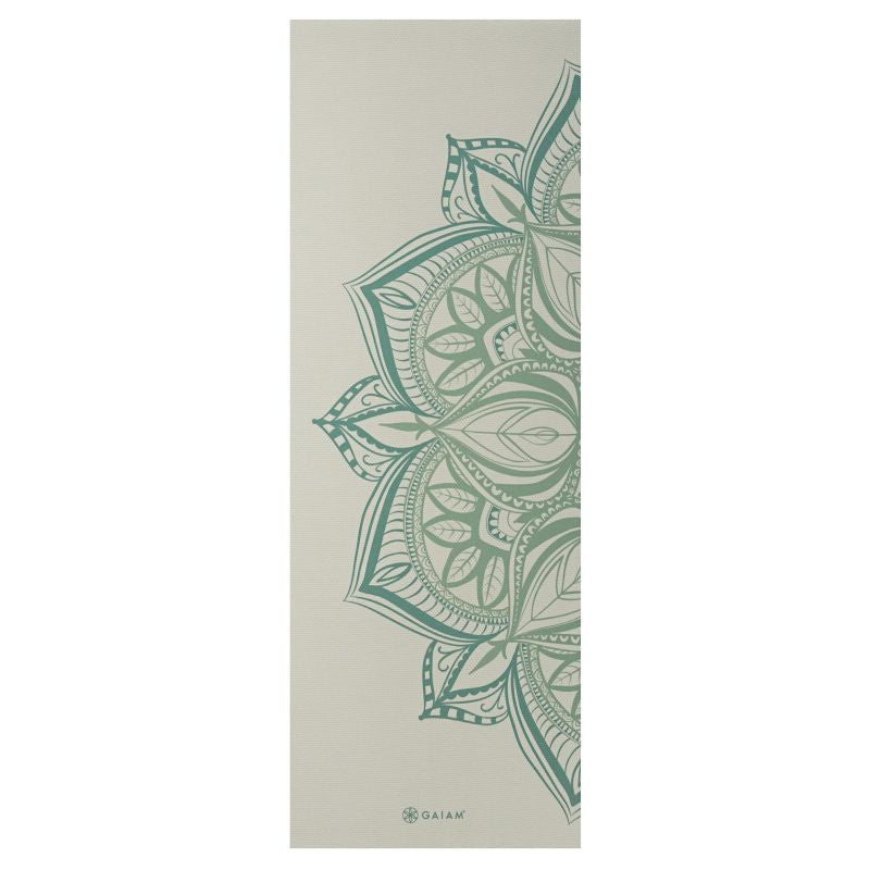 Gaiam Vintage Green Point Yoga Mat 5MM 64949 Accessories/Training equipment Your Sports Performance