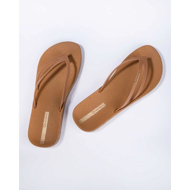 Ipanema women's flip-flops Bossa Soft comfortable brown fashionable