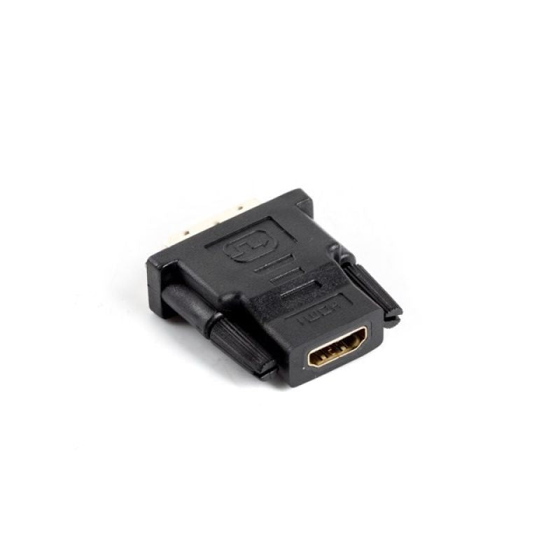 Lanberg AD-0013-BK adapter (HDMI F - DVI-D M; black) Kable i adaptery/Adaptery, przejściówki Your Sports Performance