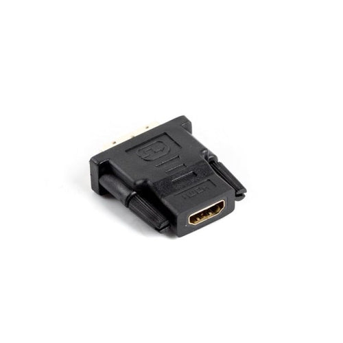 Lanberg AD-0013-BK adapter (HDMI F - DVI-D M; black) Kable i adaptery/Adaptery, przejściówki Your Sports Performance