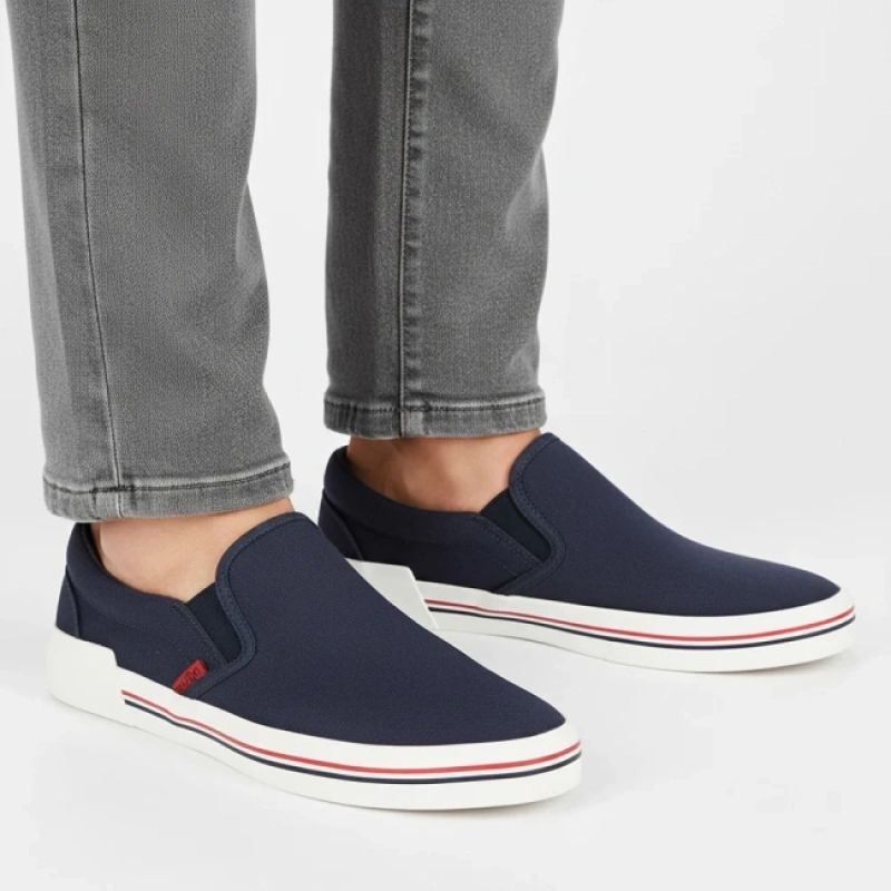 Men's slip-on sneakers navy blue Filippo MTN7792 Filippo