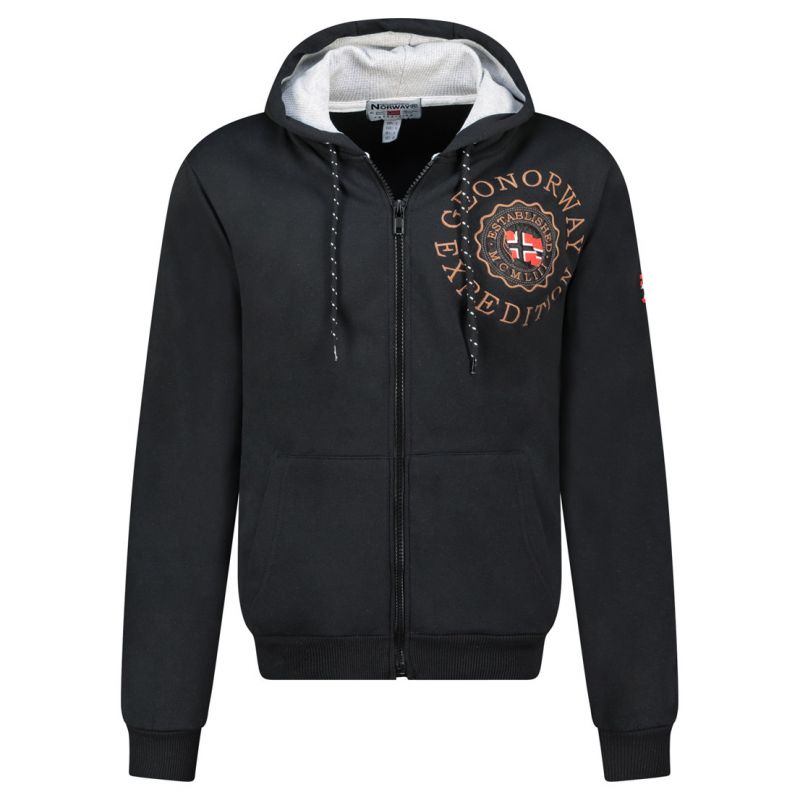 Geographical Norway Geganto DB 100 M sweatshirt WZ3024H/GN-Black Clothing/Outdoor/Geographical Norway Your Sports Performance
