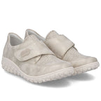 Rieker 59552-62 comfortable women's shoes with Velcro, beige and gold To be categorized Your Sports Performance