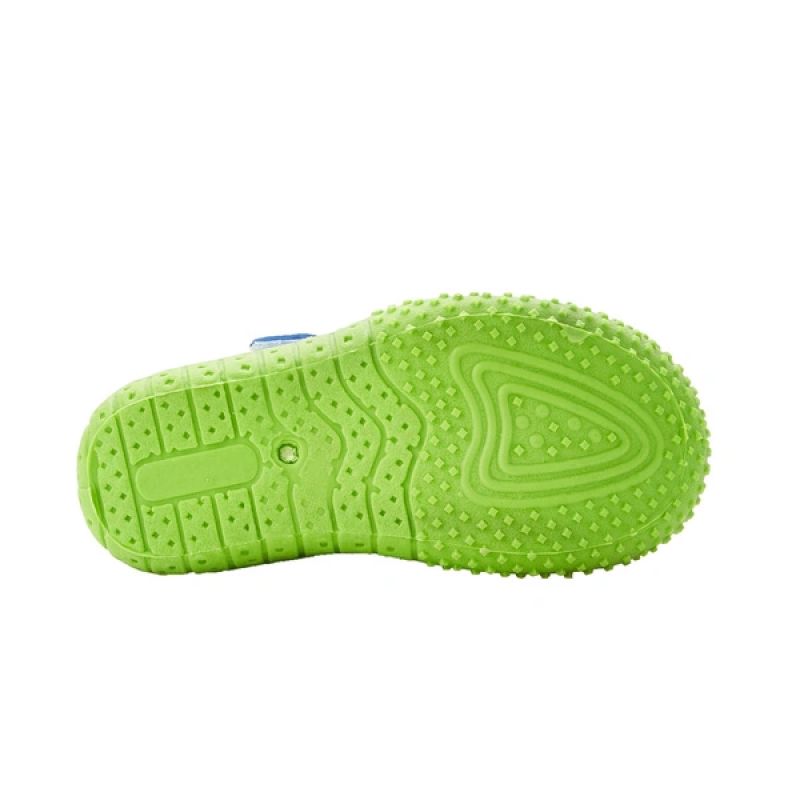 ProWater children's swimming shoes, quick-drying, non-slip, blue, green