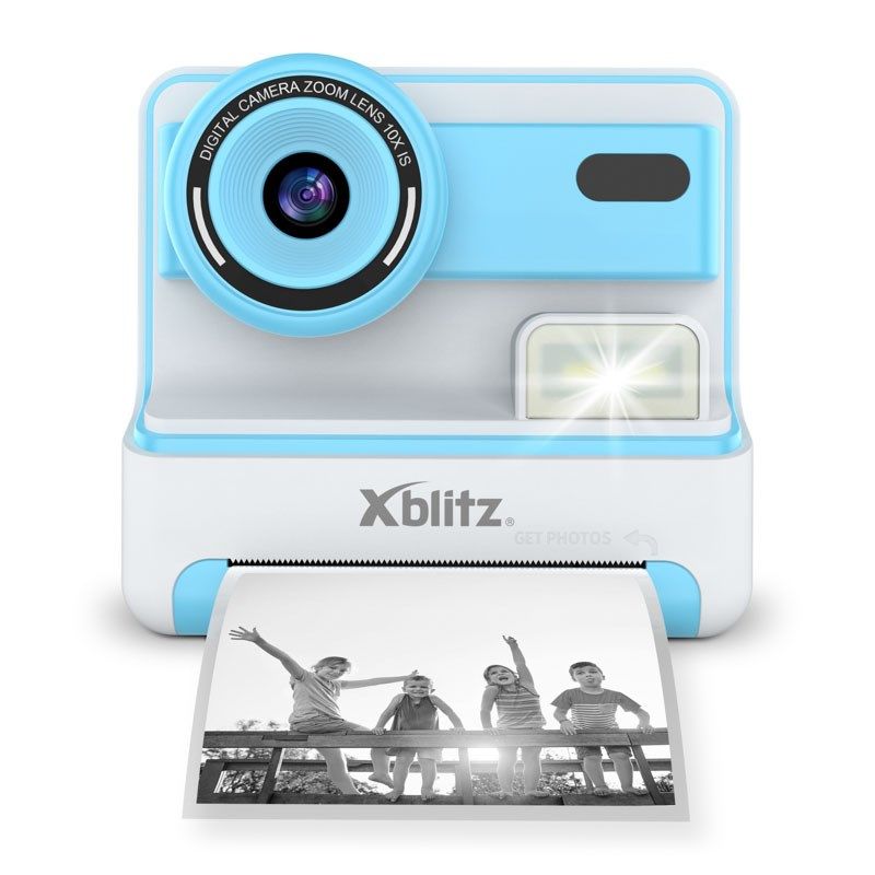 XBLITZ INSTANT CAMERA WITH FLASH BLUE PRINTER Aparaty/Aparaty natychmiastowe Your Sports Performance